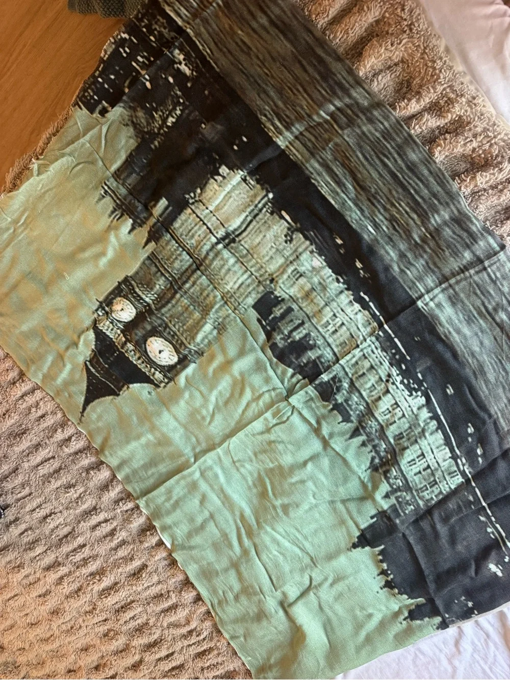 London print scarf